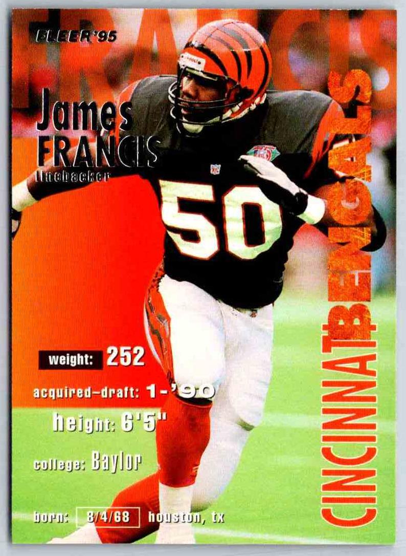 1995 Fleer James Francis
