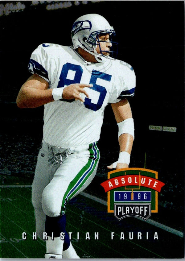 1996 Playoff Absolute Christian Fauria #100