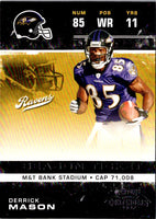 2007 Playoff Contenders Derrick Mason #10