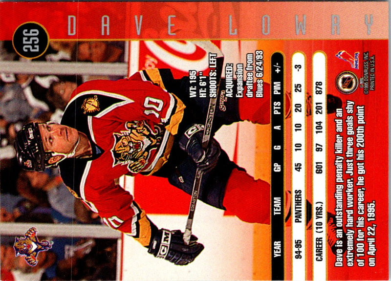 1995 Leaf Dave Lowry