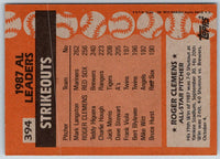 1988 Topps Roger Clemens #394