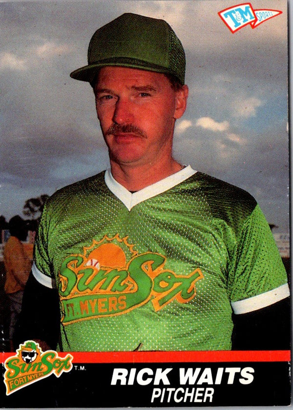 1989 T&M Senior League Rick Waits #109
