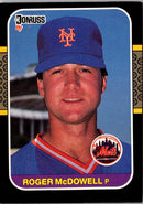 1987 Donruss Roger McDowell