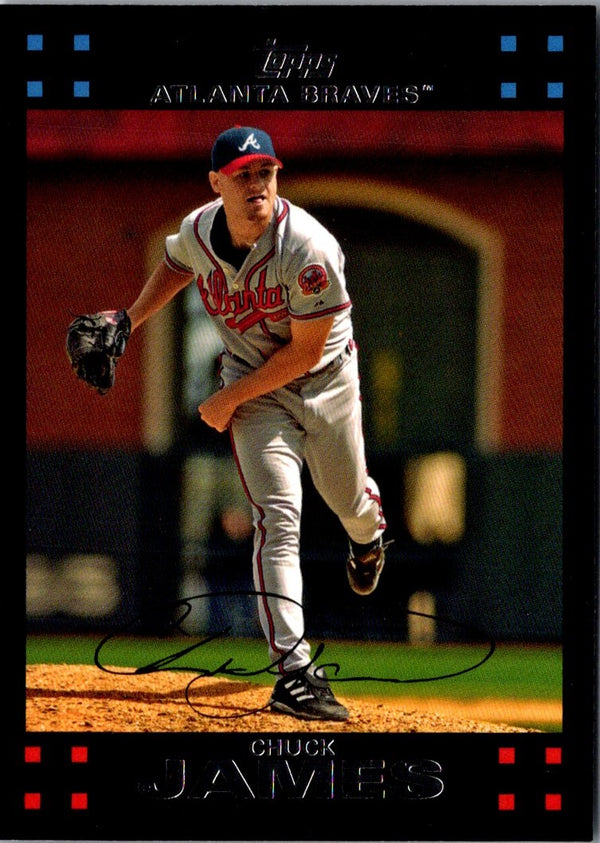 2007 Topps Chuck James #201