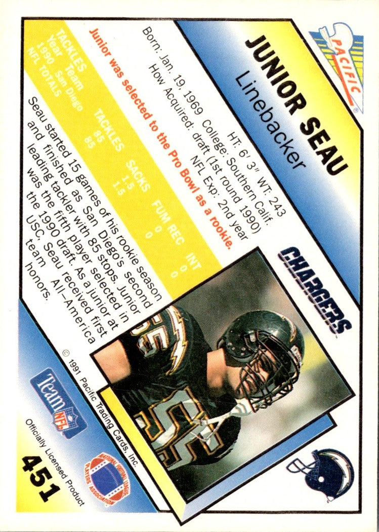 1991 Pacific Junior Seau