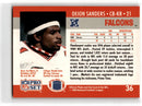1990 Pro Set FACT Cincinnati Deion Sanders