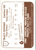1981 TCMA Tulsa Drillers Tracy Cowger #2