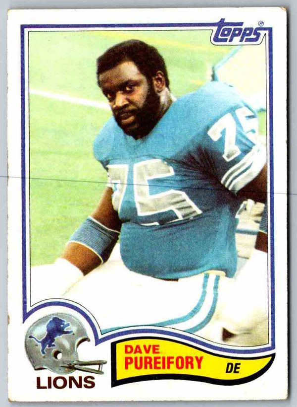 1982 Topps Dave Pureifory #346