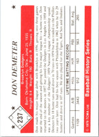1979 TCMA 50's Don Demeter #237