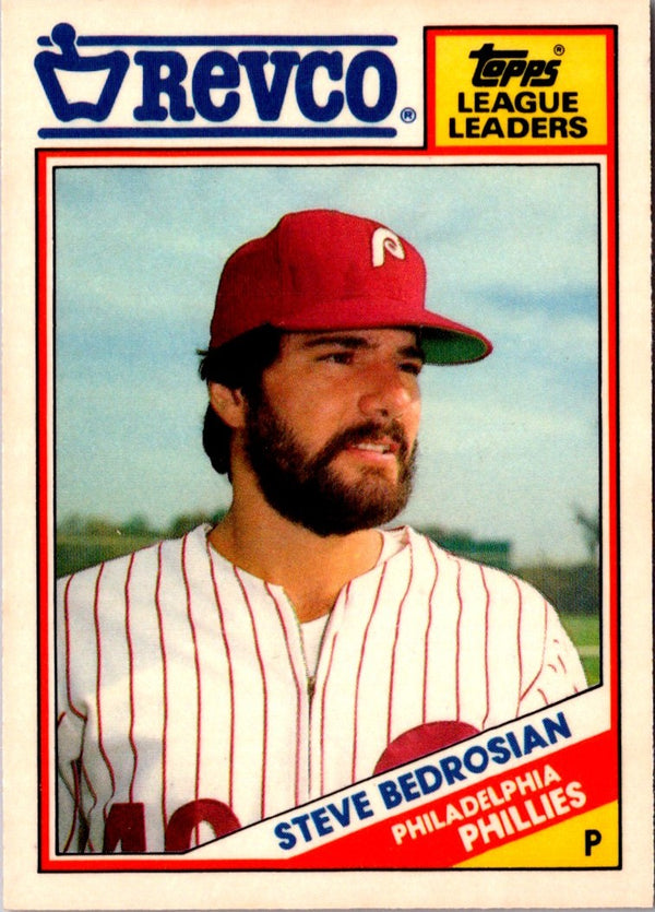 1988 Topps Revco League Leaders Steve Bedrosian #11