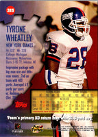 1997 Stadium Club Tyrone Wheatley #315