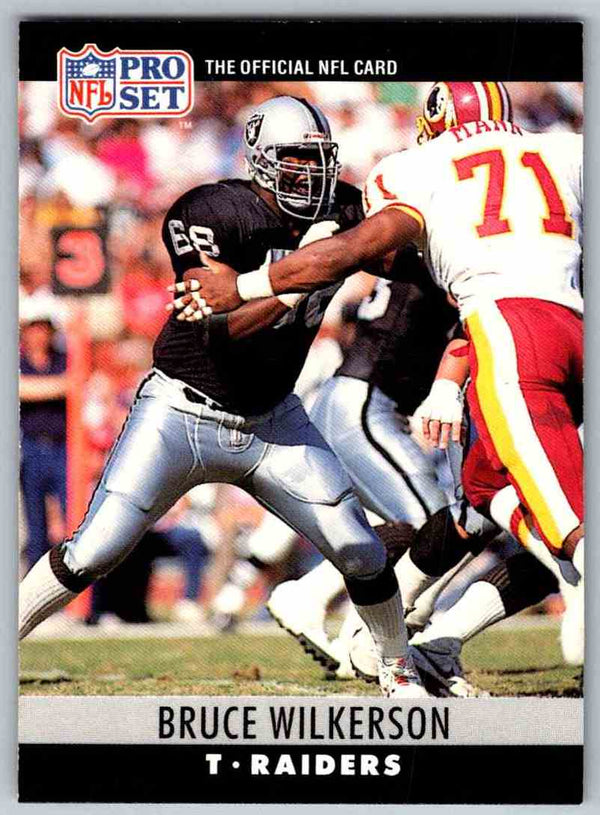 1990 Pro Set Bruce Wilkerson #159 Rookie