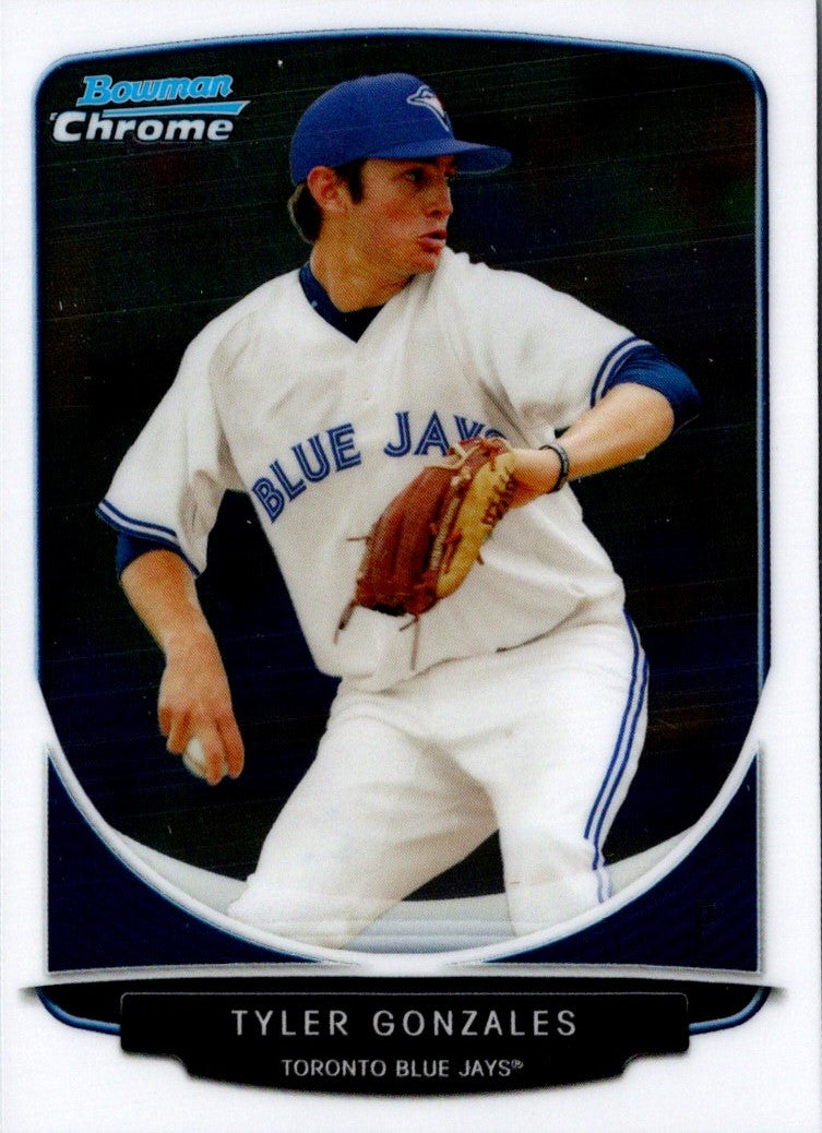 2013 Bowman Chrome Prospects Tyler Gonzales