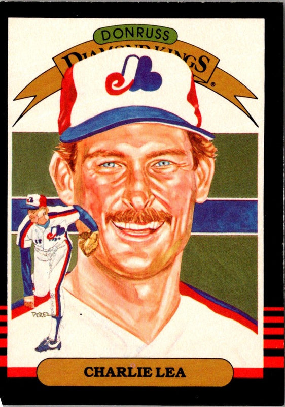 1985 Donruss Charlie Lea #21