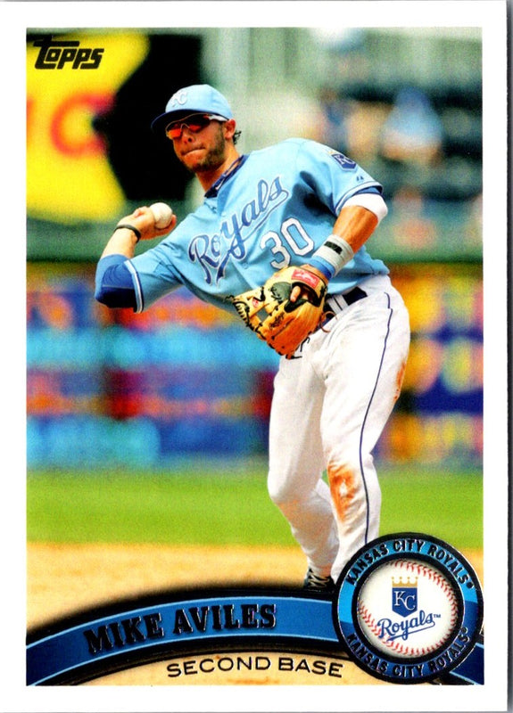 2011 Topps Mike Aviles #244