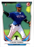 2014 Bowman Draft Picks & Prospects Ti'Quan Forbes #DP56