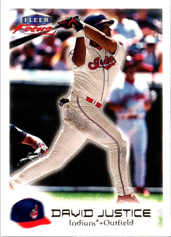 2000 Fleer Focus David Justice #65