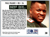 1991 Proset World League Paul Palmer #38