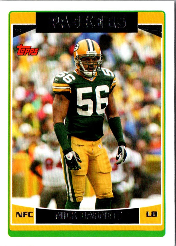 2006 Topps Nick Barnett #52