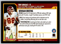 2000 Bowman Tony Gonzalez #10