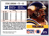 1992 Proset Steve Jordan #573