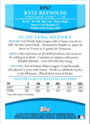 2008 Bowman Prospects Kyle Reynolds