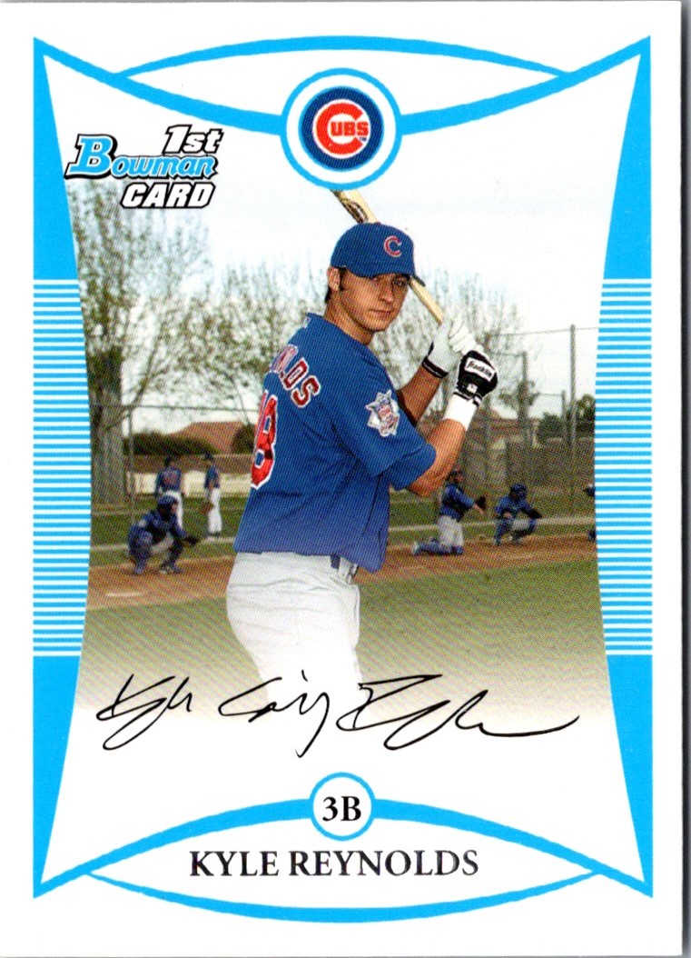 2008 Bowman Prospects Kyle Reynolds