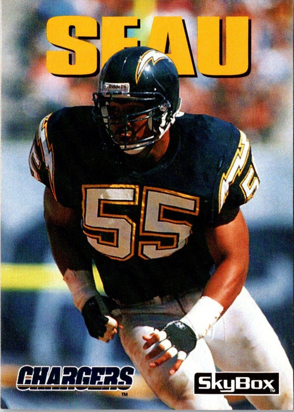 1992 SkyBox Impact Junior Seau #175