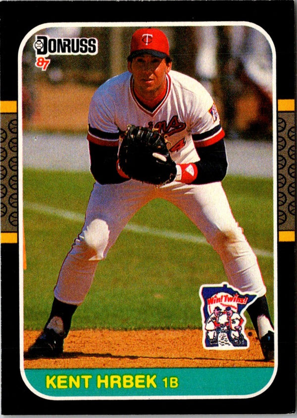 1987 Leaf Kent Hrbek #99
