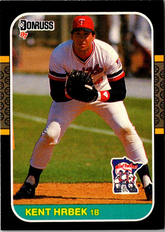 1987 Leaf Kent Hrbek #99