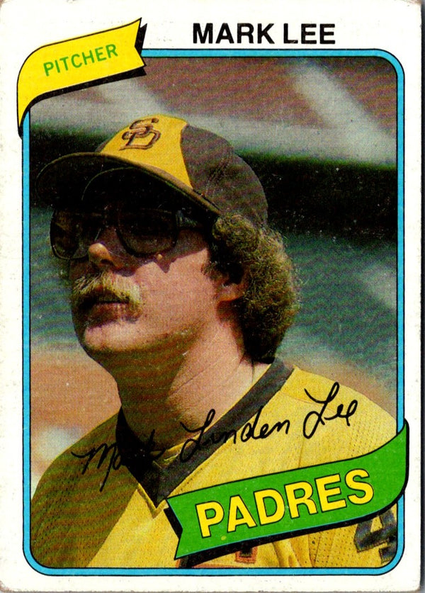 1980 Topps Mark Lee #557