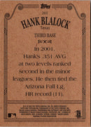 2002 Topps 206 Hank Blalock