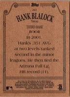 2002 Topps 206 Hank Blalock #261