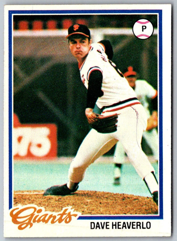 1978 Topps Dave Heaverlo #338