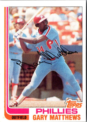 1982 Topps Gary Matthews #680
