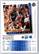 1993 Upper Deck Donald Royal