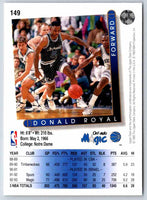 1993 Upper Deck Donald Royal #149