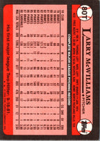 1989 Topps Traded Larry McWilliams #80T