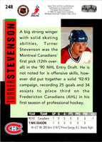 1993 Upper Deck Turner Stevenson #248