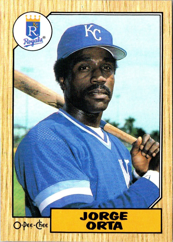 1987 O-Pee-Chee Jorge Orta #63