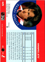 1990 Pro Set Randy Carlyle #325