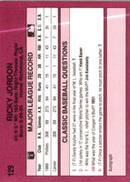 1989 Classic Travel Ricky Jordan #129