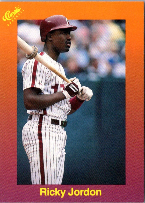 1989 Classic Travel Ricky Jordan #129