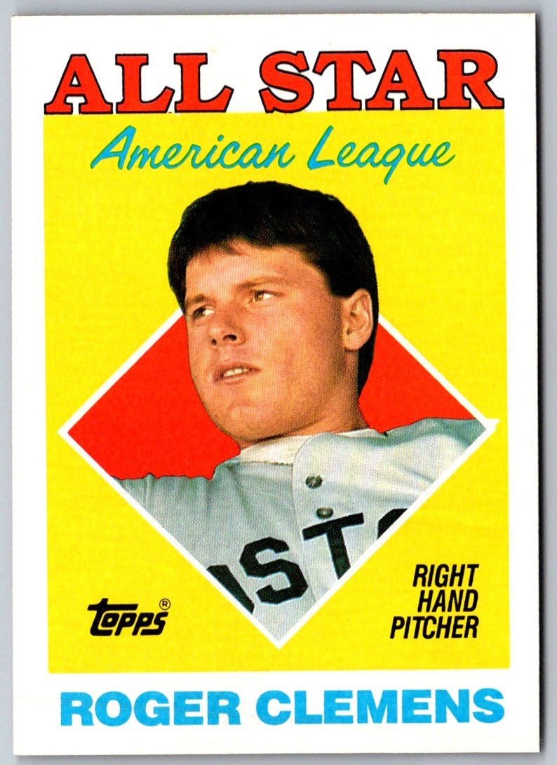 1988 Topps Roger Clemens