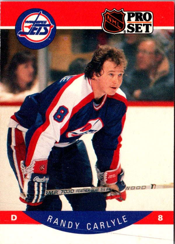 1990 Pro Set Randy Carlyle #325