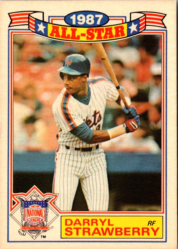 1988 Topps Glossy All-Stars Darryl Strawberry #19