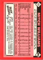 1986 Topps Traded Mitch Williams #125T