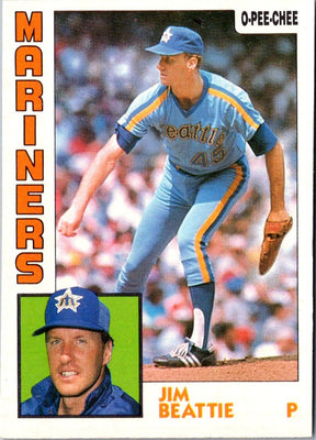 1984 O-Pee-Chee Jim Beattie #288