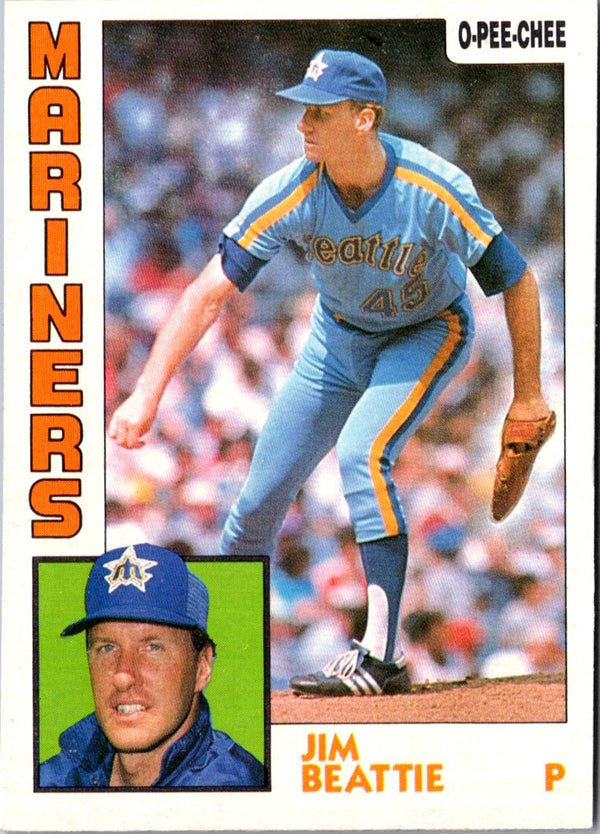 1984 O-Pee-Chee Jim Beattie #288