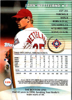 1999 Stadium Club John Wetteland #125